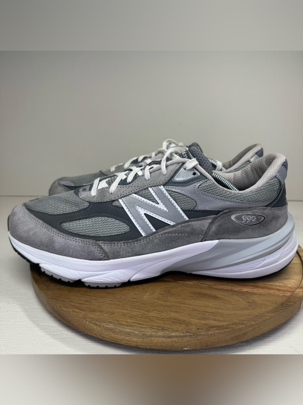 New Balance 990v6 2E Made in USA Castlerock Men’s Size 12 Gray